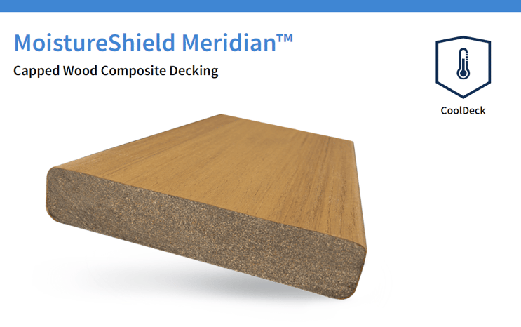 MoistureShield Meridian Composite Decking