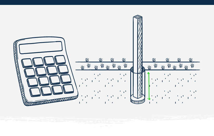 Post Depth Calculator