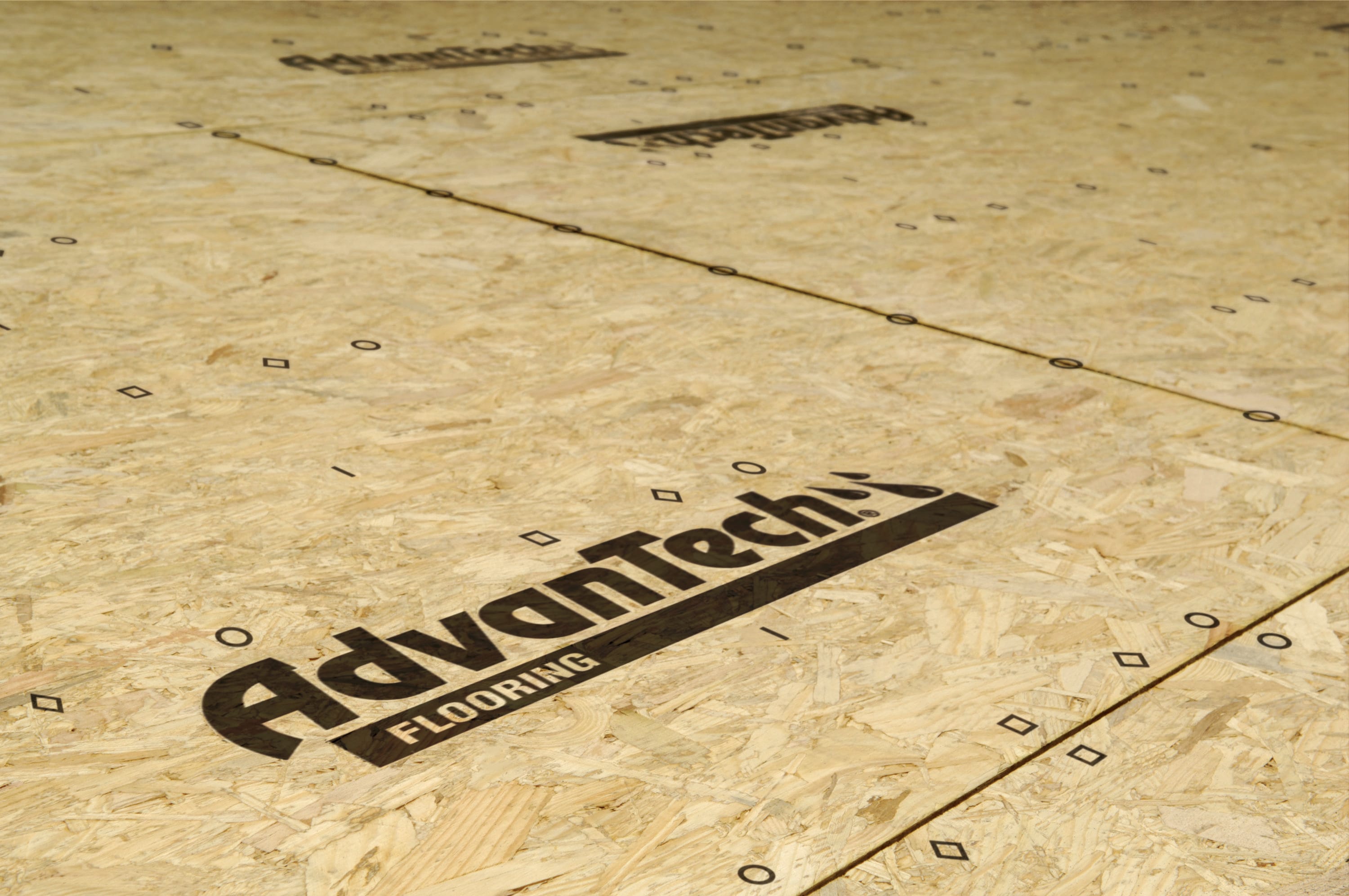 AdvanTech Flooring 23/32-in x 4-ft x 8-ft Rated Southern Yellow Pine Sanded  OSB Subfloor in the Plywood & Sheathing department at Lowes.com