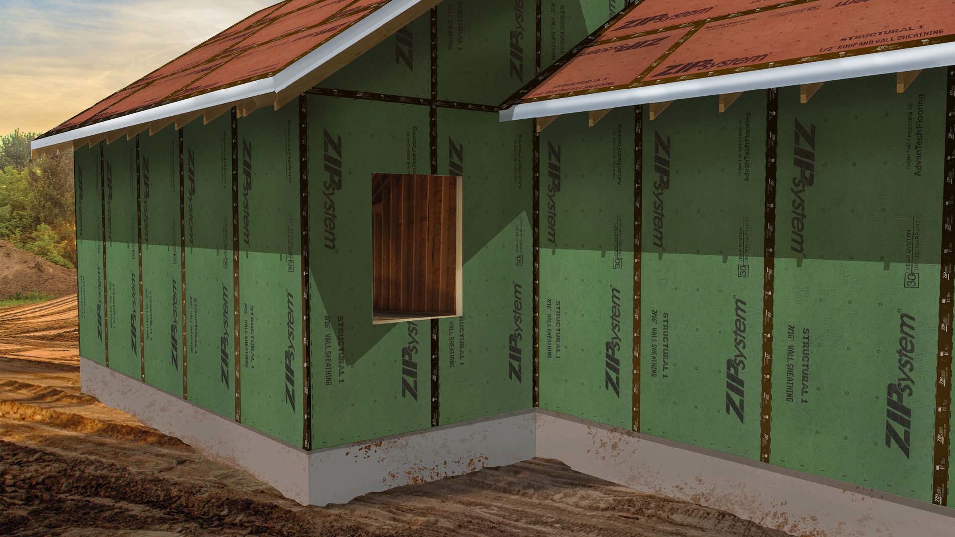 ZIP System® Long Length Sheathing | Huber Engineered Woods
