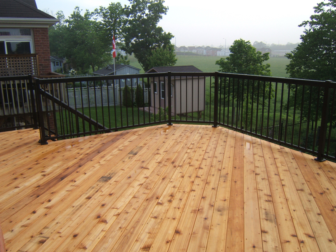 great deck with Ready Rail on it